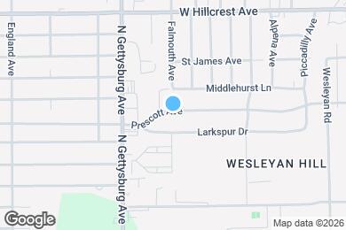 Map image of the property - 4076 Prescott Ave