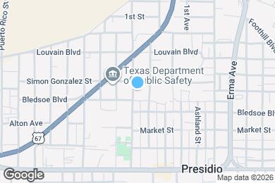 Map image of the property - 412 Edmundo M Nieto St