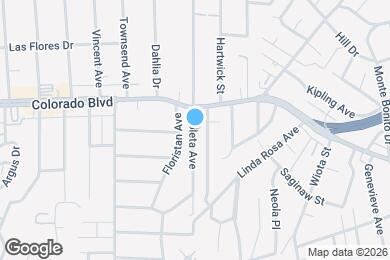 Map image of the property - 5044 Loleta Ave