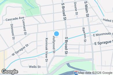 Map image of the property - 2121 Hollyrood St