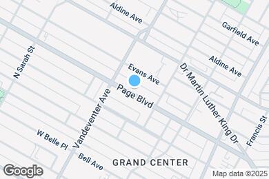 Map image of the property - 3847 Page Blvd