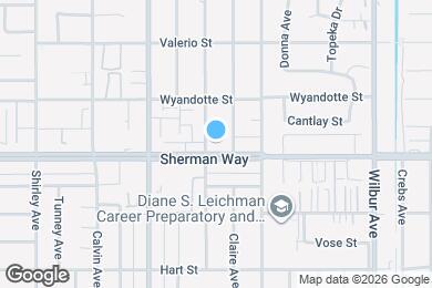 Map image of the property - Belasera at Sherman Way