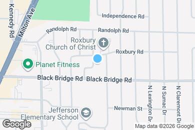 Map image of the property - 1802 Hancock Ln