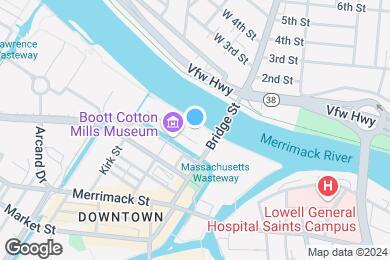 Map image of the property - The Apartments at Boott Mills