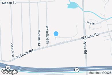 Map image of the property - 3498 Eagle Creek Dr