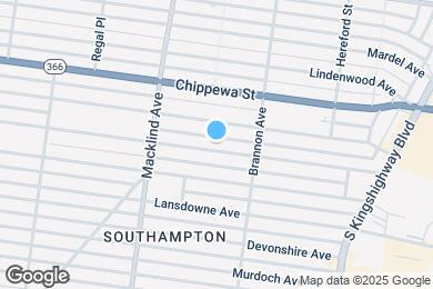 Map image of the property - 5243 Bancroft Ave