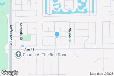 Map image of the property - 48810 Via Estacio