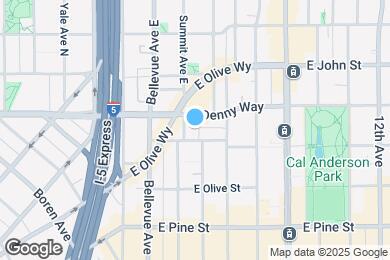 Map image of the property - 506 E Howell St