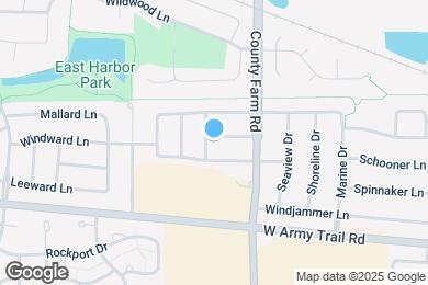 Map image of the property - 1873 Whaler Ln