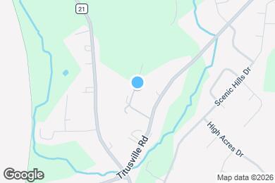 Map image of the property - 321 Titusville Rd