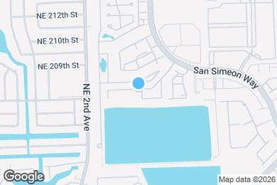 Map image of the property - 20820 San Simeon Way