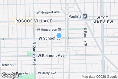 Map image of the property - 1821 W School St