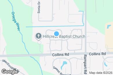 Map image of the property - 7513 Cinnamon Lakes Dr