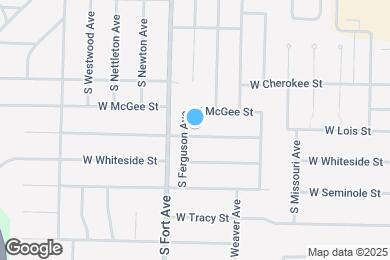 Map image of the property - 1155 W Lindberg St