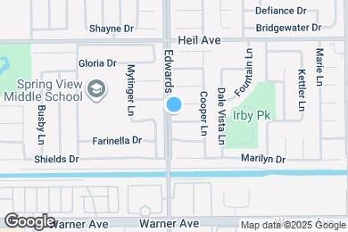 Map image of the property - 6501 Brad Dr