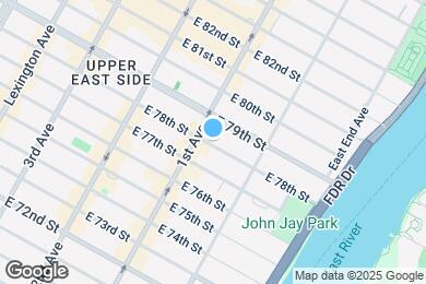 Map image of the property - 405 E 78th St