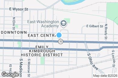 Map image of the property - 922 E Main St