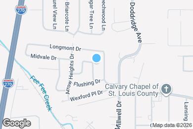 Map image of the property - 2734 Beloit Dr