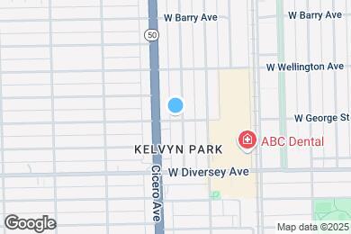 Map image of the property - 4738 W George St