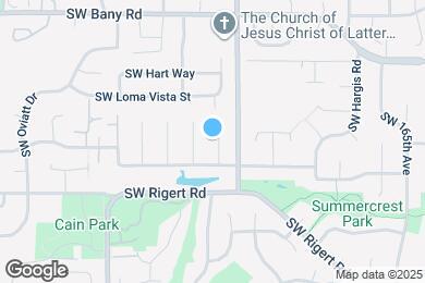Map image of the property - 7811 SW 171st Pl