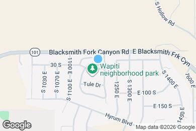 Map image of the property - 1177 Rocky Mountain Way