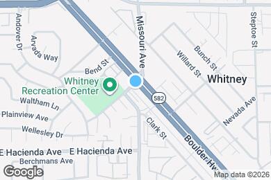 Map image of the property - 5808 Boulder Hwy