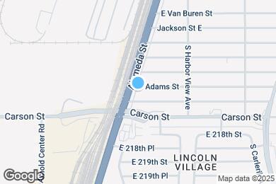 Map image of the property - 2512 E Adams St