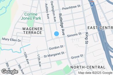 Map image of the property - 1 Darlington Ave