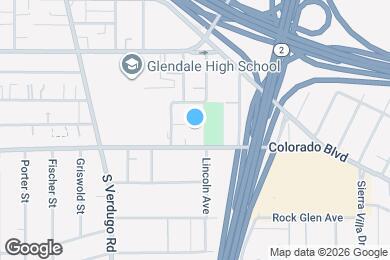 Map image of the property - 1520 Orange Grove Ave