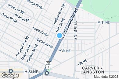 Map image of the property - 1040 Bladensburg Rd NE