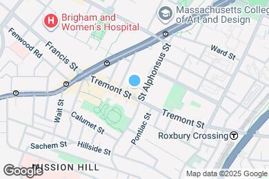 Map image of the property - 1575 Tremont St