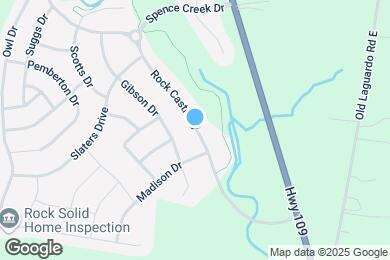 Map image of the property - 256 River Rock Dr