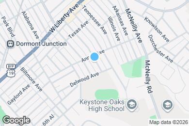 Map image of the property - 1131 Wisconsin Ave