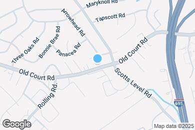 Map image of the property - 4606 Old Court Rd