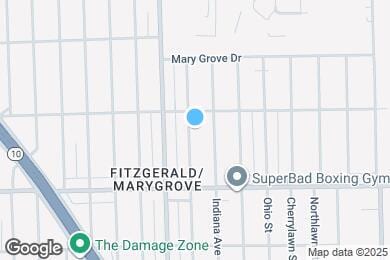 Map image of the property - 16224 Kentucky St