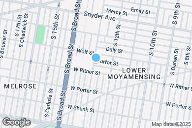 Map image of the property - 2323 S 13th St