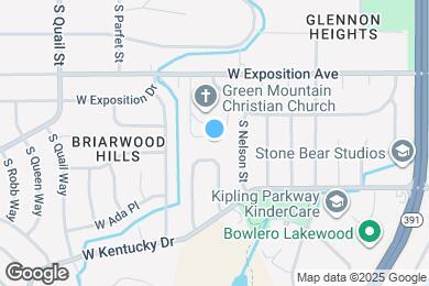 Map image of the property - 823 S Oak St