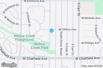 Map image of the property - 8130 S Estes St