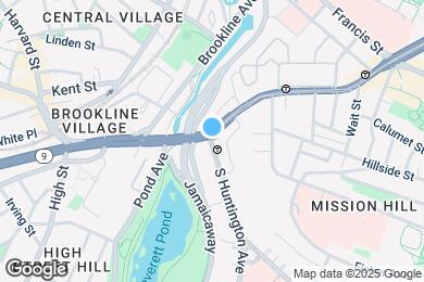 Map image of the property - 6 S Huntington Ave