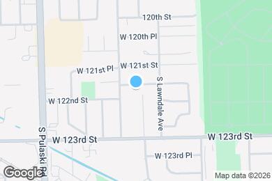 Map image of the property - 3729 W 121st Pl