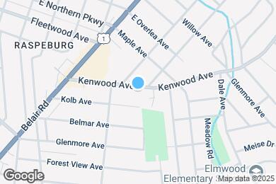 Map image of the property - 4319 Kenwood Ave