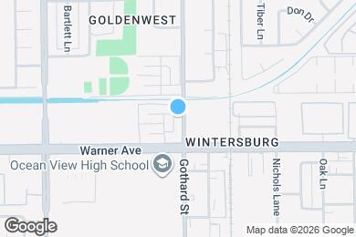 Map image of the property - 16931 Gothard St