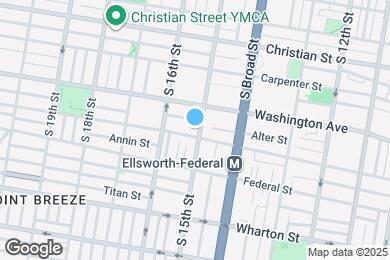 Map image of the property - 1124 S 15th St