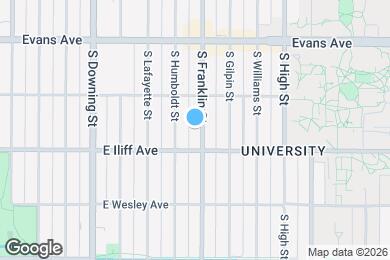 Map image of the property - 2257 S Franklin St