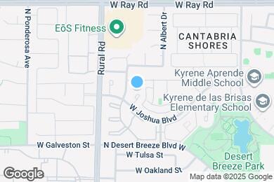 Map image of the property - 636 N Cathy Ct