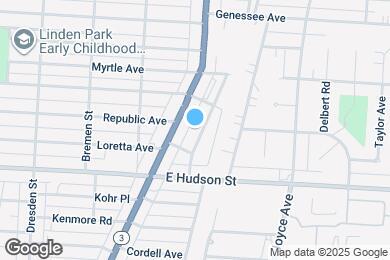 Map image of the property - 2349 Linden Ave