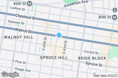 Map image of the property - 4320 Walnut St