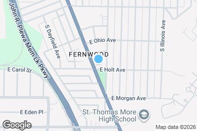 Map image of the property - 2304 E Holt Ave