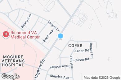 Map image of the property - 1411 Hopkins Rd