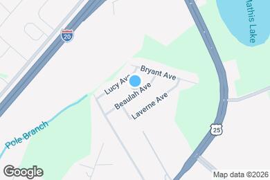 Map image of the property - 517 Beaulah Ave